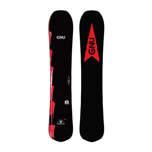 GNU Men 2122 Banked Country Snowboard